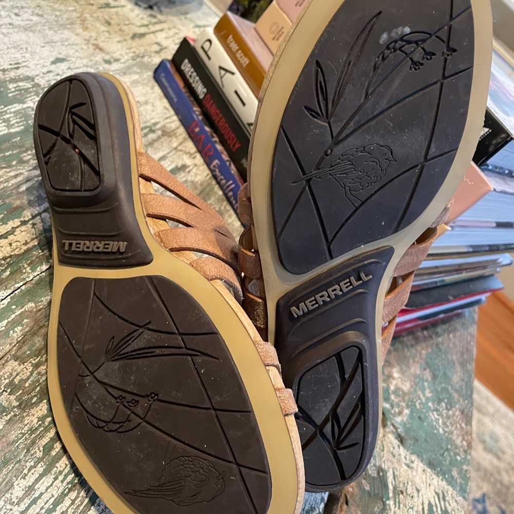 Nwot Cute Merrell Toe Loop Flip Flops - image 5